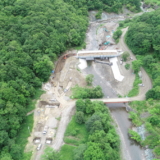 佳境を迎える架橋